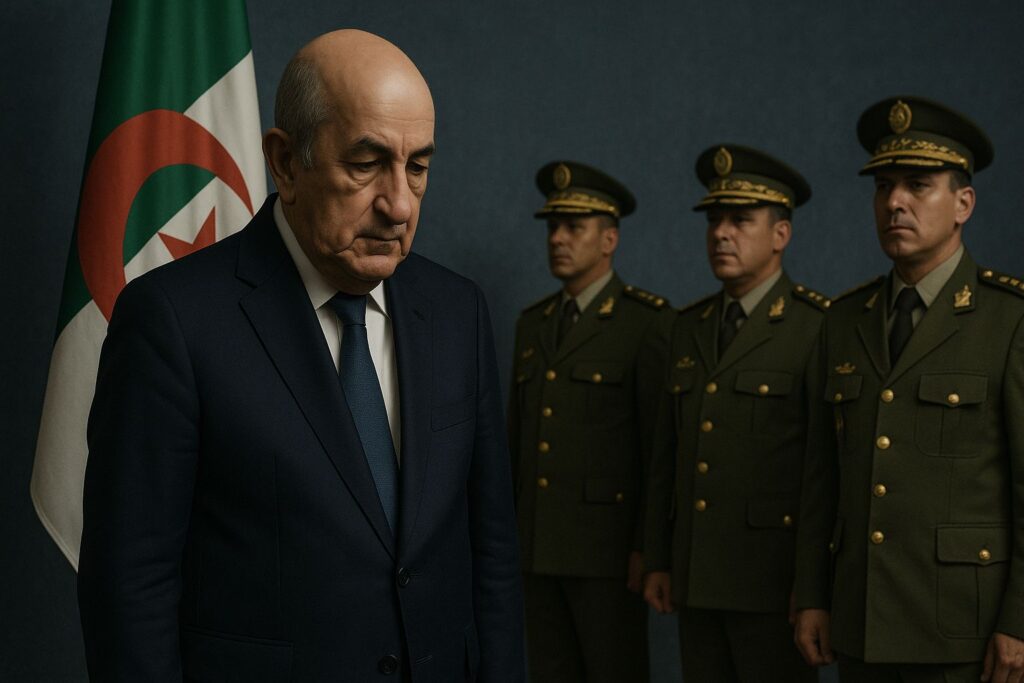Disparu de la scène publique, Tebboune laisse planer le doute.